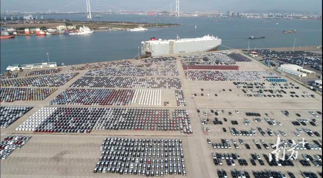 廣州南沙口岸1月出口汽車超2萬輛，同比增長超67%