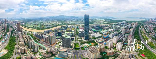 河套深港科技創新合作區深圳園區 南方+ 朱洪波 拍攝 河套深港科技創新合作區深圳園區 南方+ 朱洪波 拍攝