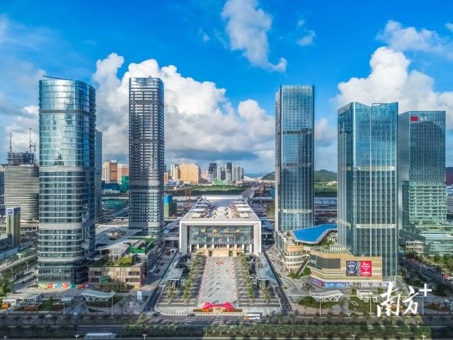 橫琴粵澳深度合作區。 橫琴粵澳深度合作區。