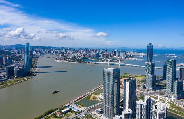 圖為琴澳兩岸。南方+記者 關銘榮 攝