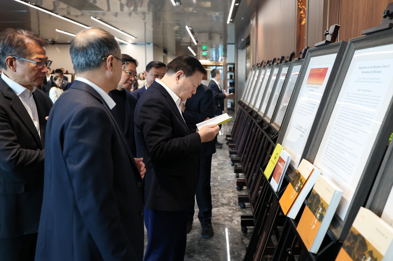 夏寶龍考察深圳國際仲裁院 夏寶龍考察深圳國際仲裁院