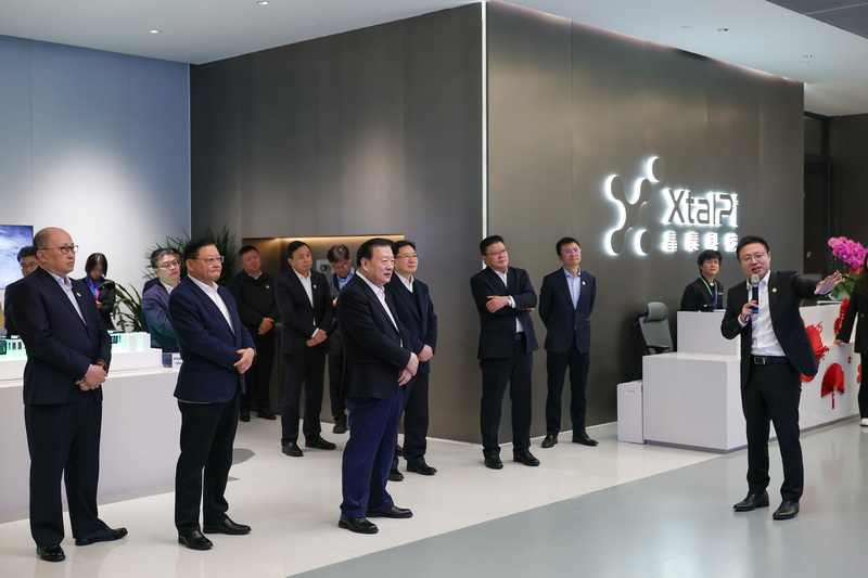 夏寶龍走訪深圳晶泰科技有限公司 夏寶龍走訪深圳晶泰科技有限公司