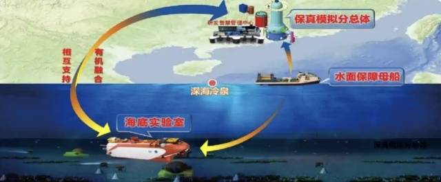 冷泉生態(tài)系統(tǒng)研究裝置三個(gè)分總體布局。資料圖片