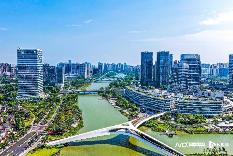 南沙創享灣片區。 南沙創享灣片區。