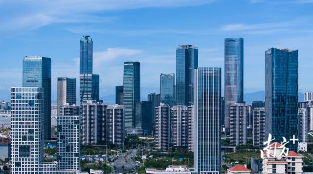 高樓林立的橫琴粵澳深度合作區(qū)。資料圖片