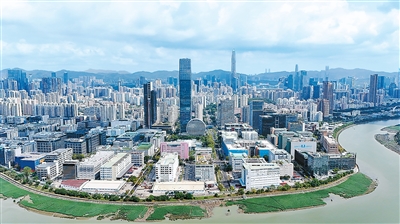 位于深圳市福田區的河套深港科技創新合作區