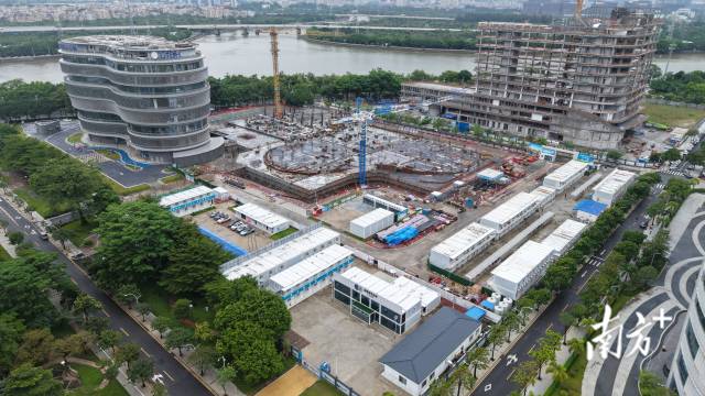 項目施工前期。 項目施工前期。