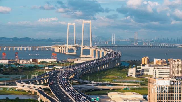 深中通道。 深中通道。