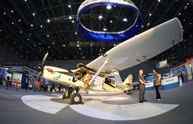 亞洲通用航空展資料圖。 亞洲通用航空展資料圖。