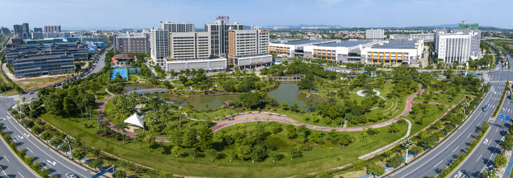 這是2024年5月13日拍攝的廣清產(chǎn)業(yè)園。新華社發(fā)